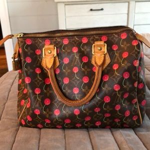 Pre-owned LOUIS VUITTON MONOGRAM CERISES SPEEDY 25